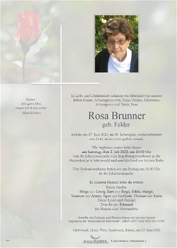 Rosa Brunner